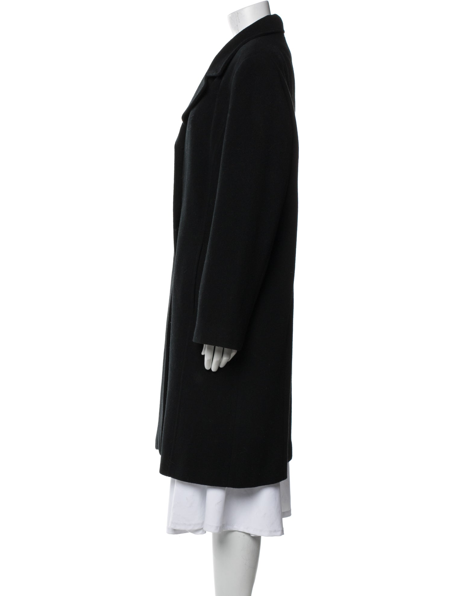 Marvin Richards Wool Faux Fur Coat