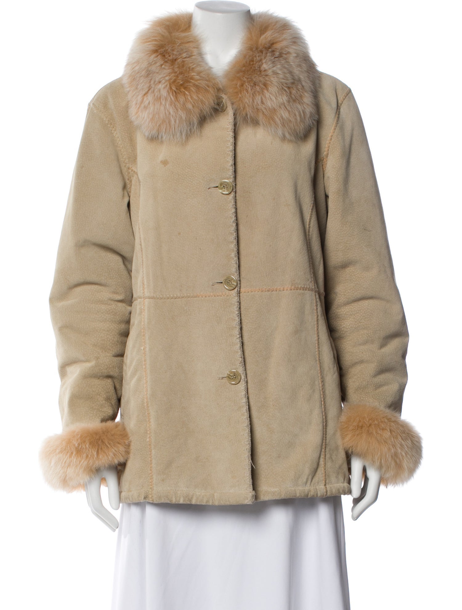 Marvin Richards Leather Fur Jacket