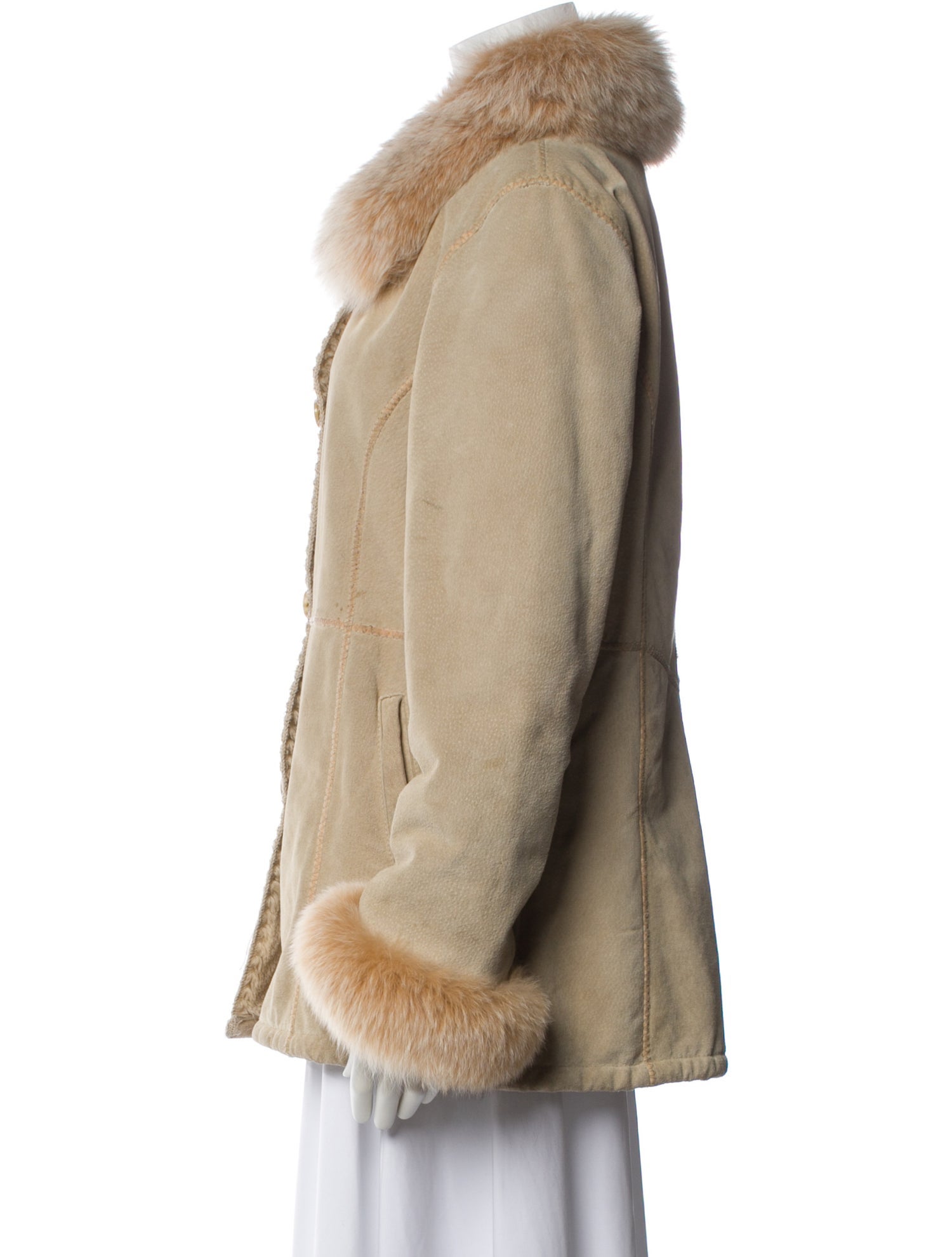 Marvin Richards Leather Fur Jacket