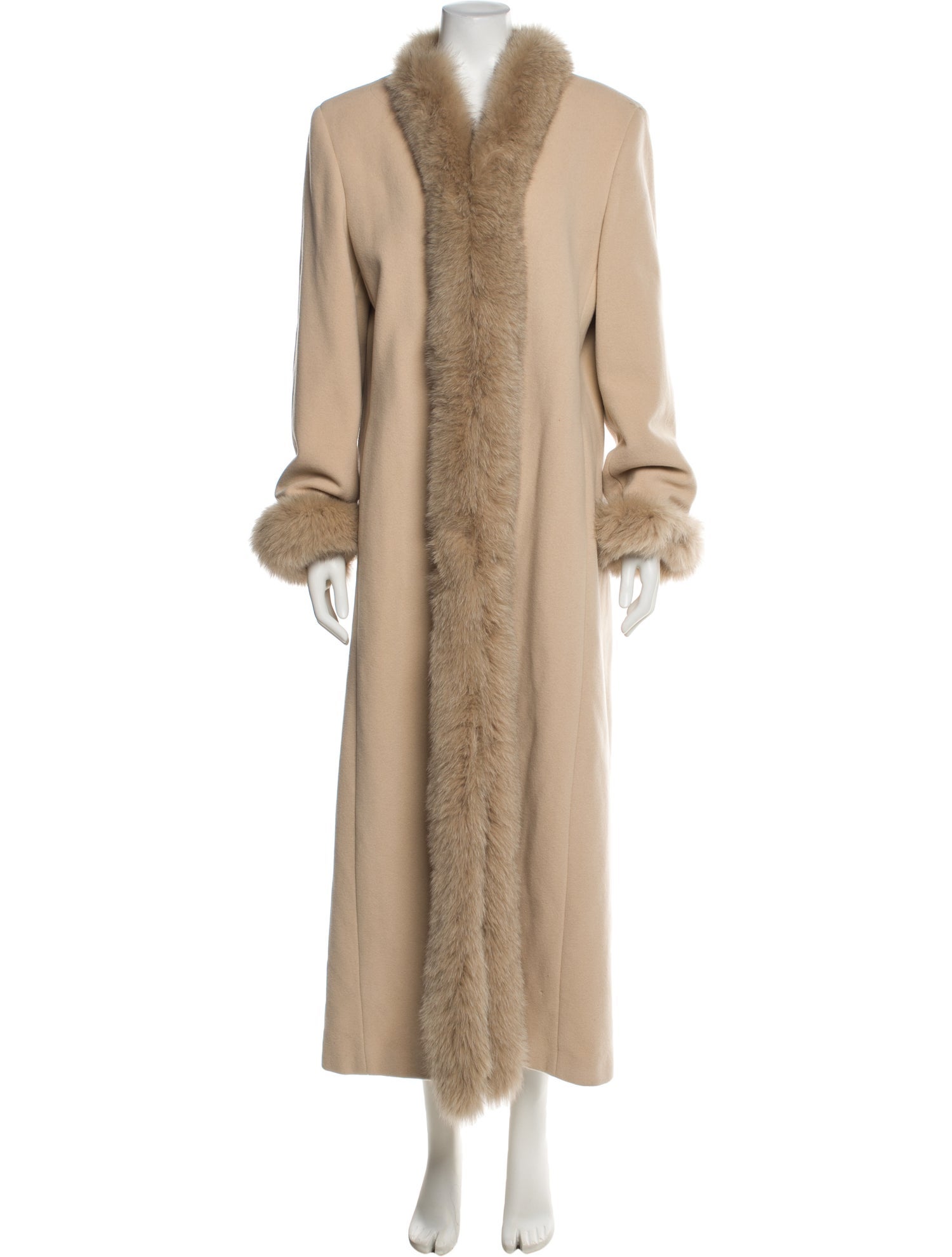 Marvin Richards Wool Fur Coat