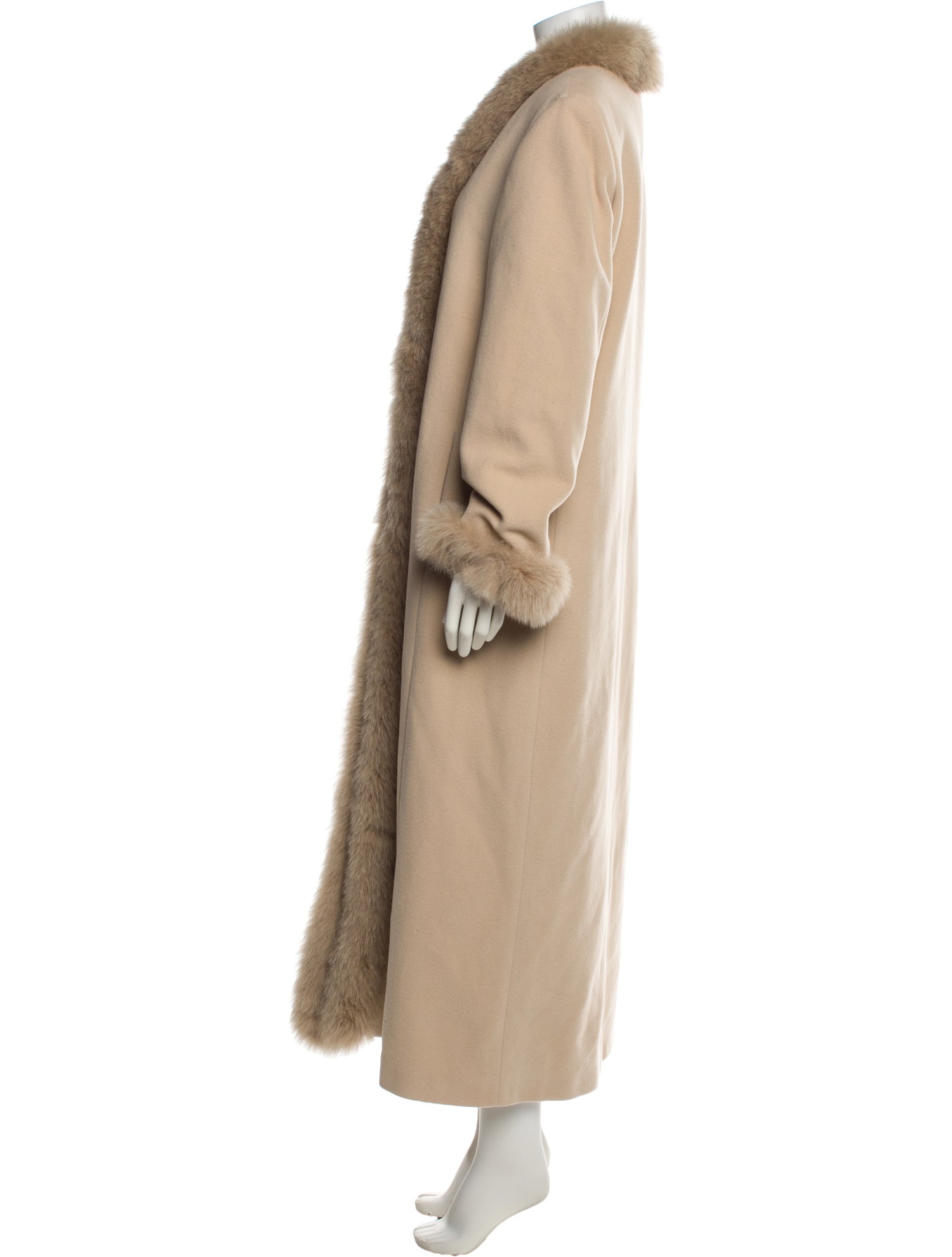 Marvin Richards Wool Fur Coat