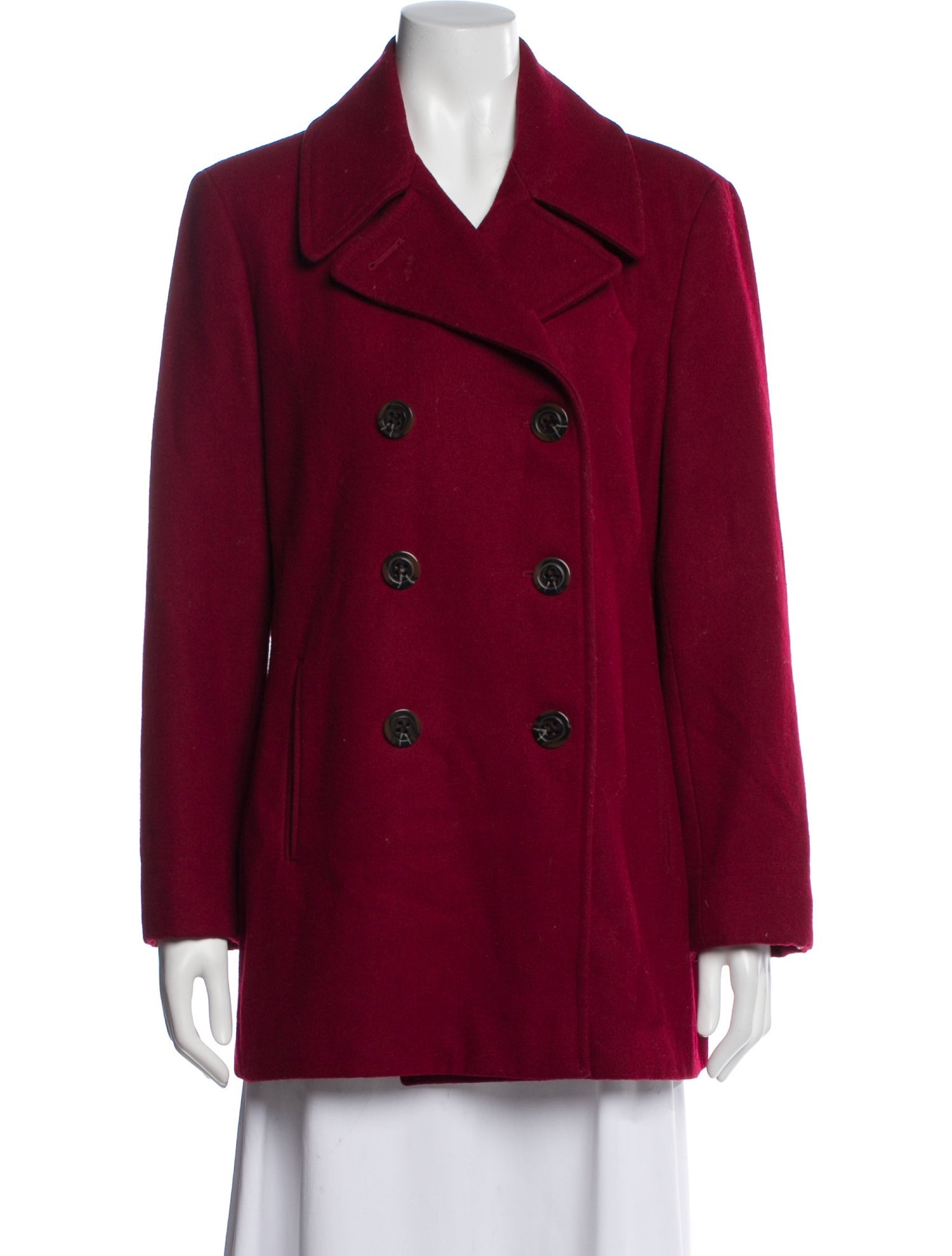 Marvin Richards Wool Peacoat