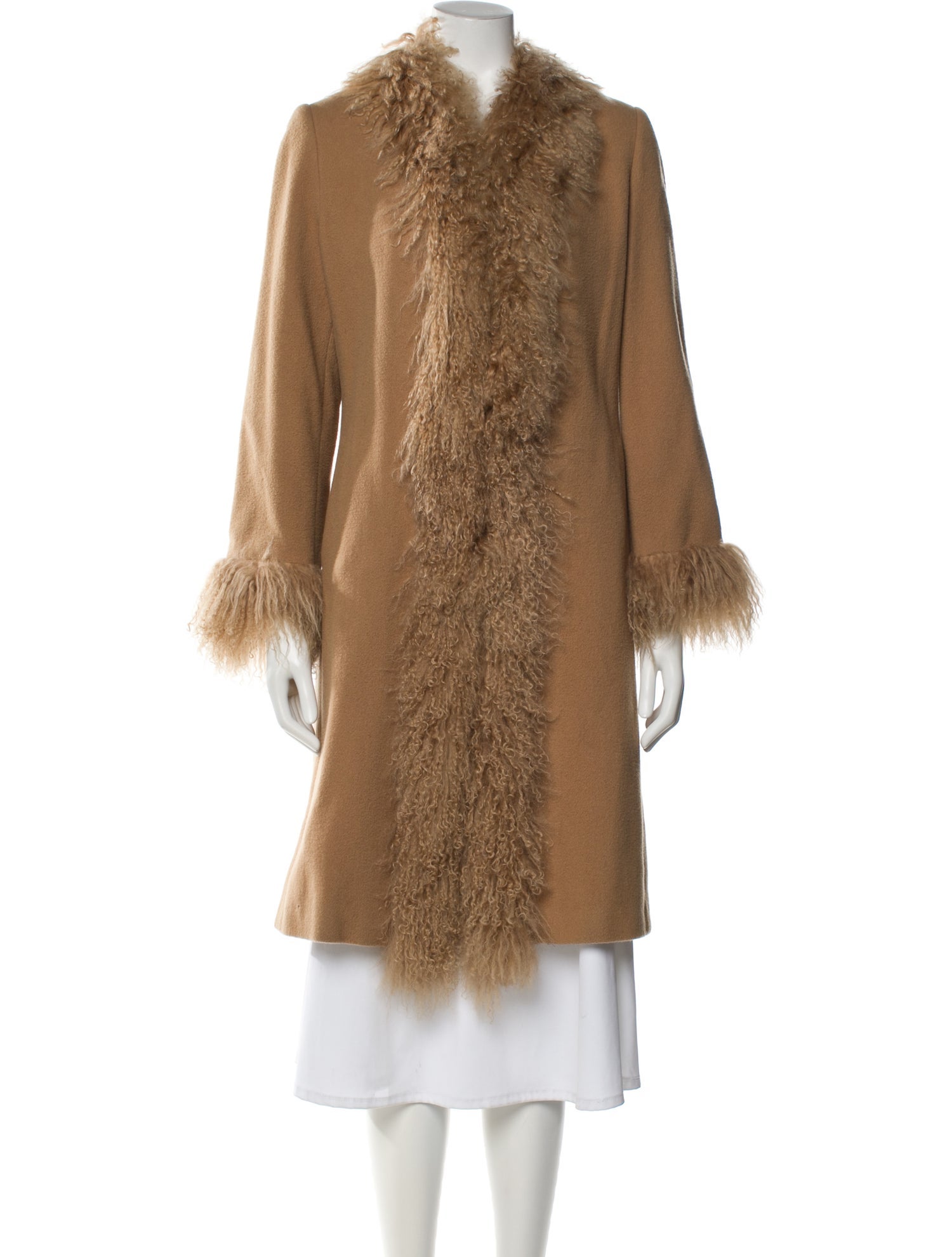 Marvin Richards Lambswool Faux Fur Jacket