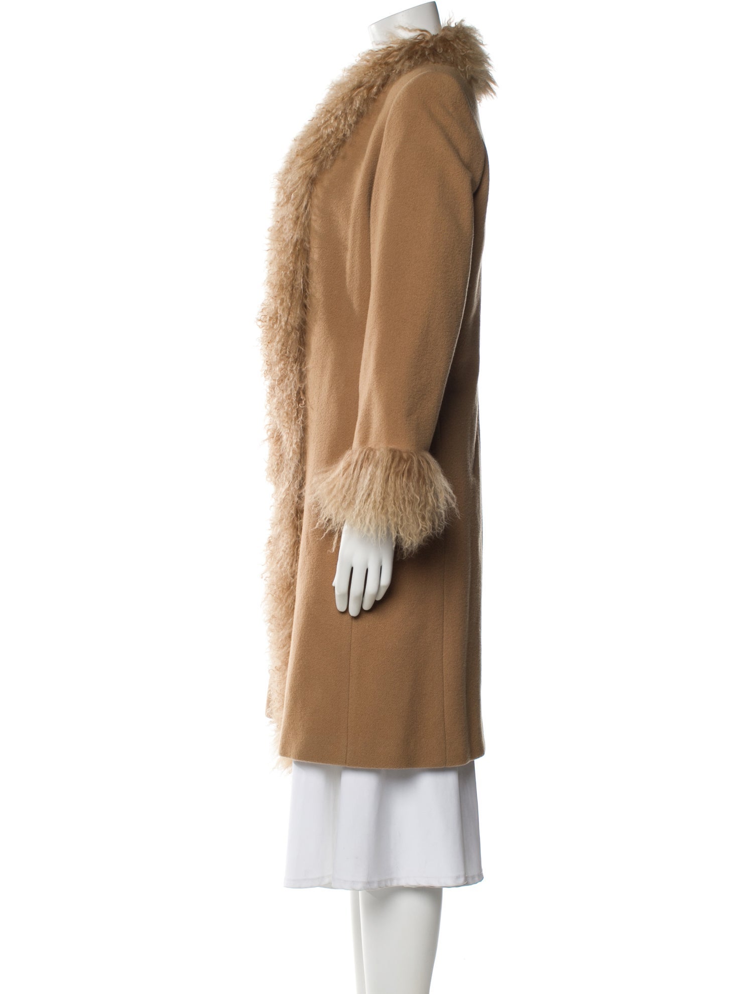 Marvin Richards Lambswool Faux Fur Jacket