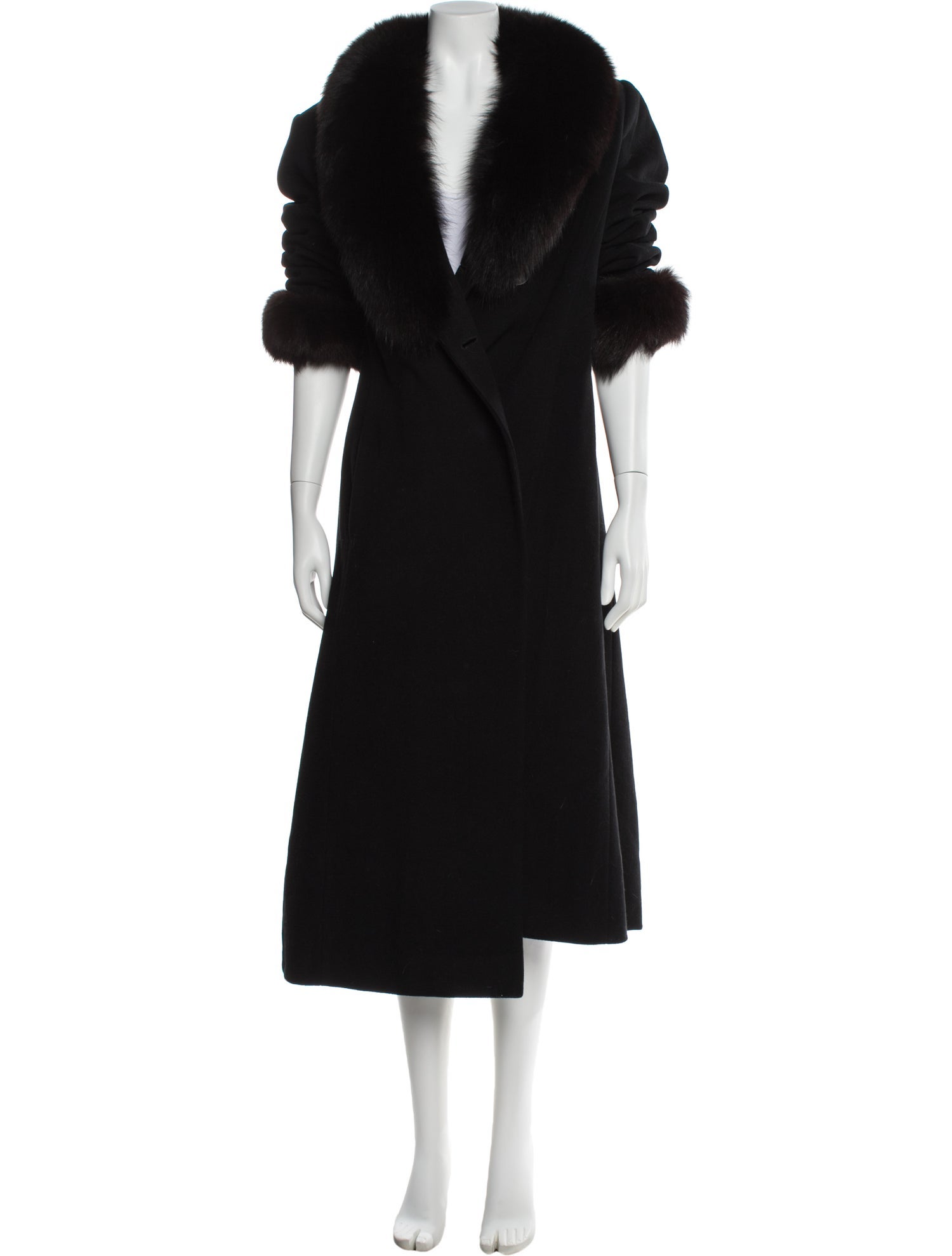 Marvin Richards Wool Fur Coat