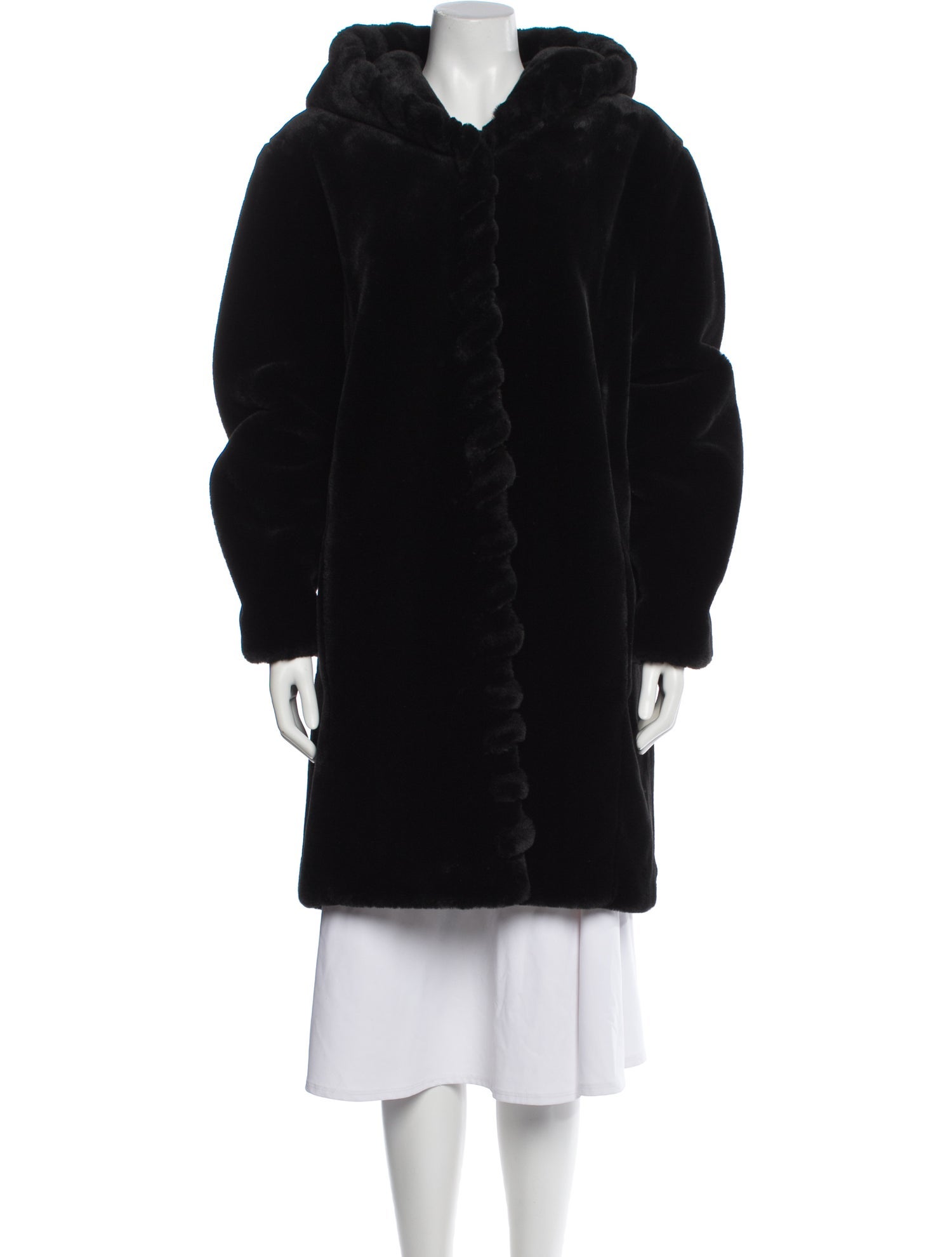 Marvin Richards Faux Fur Coat