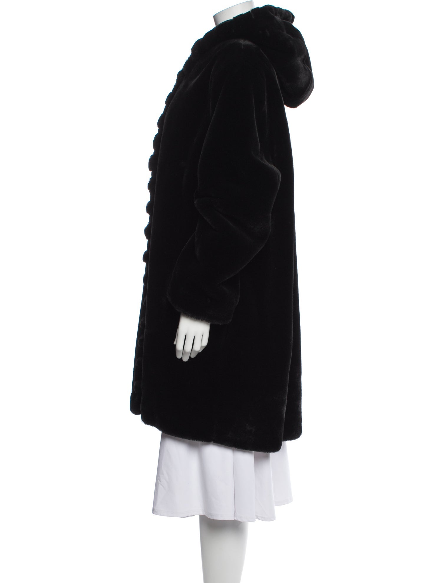 Marvin Richards Faux Fur Coat