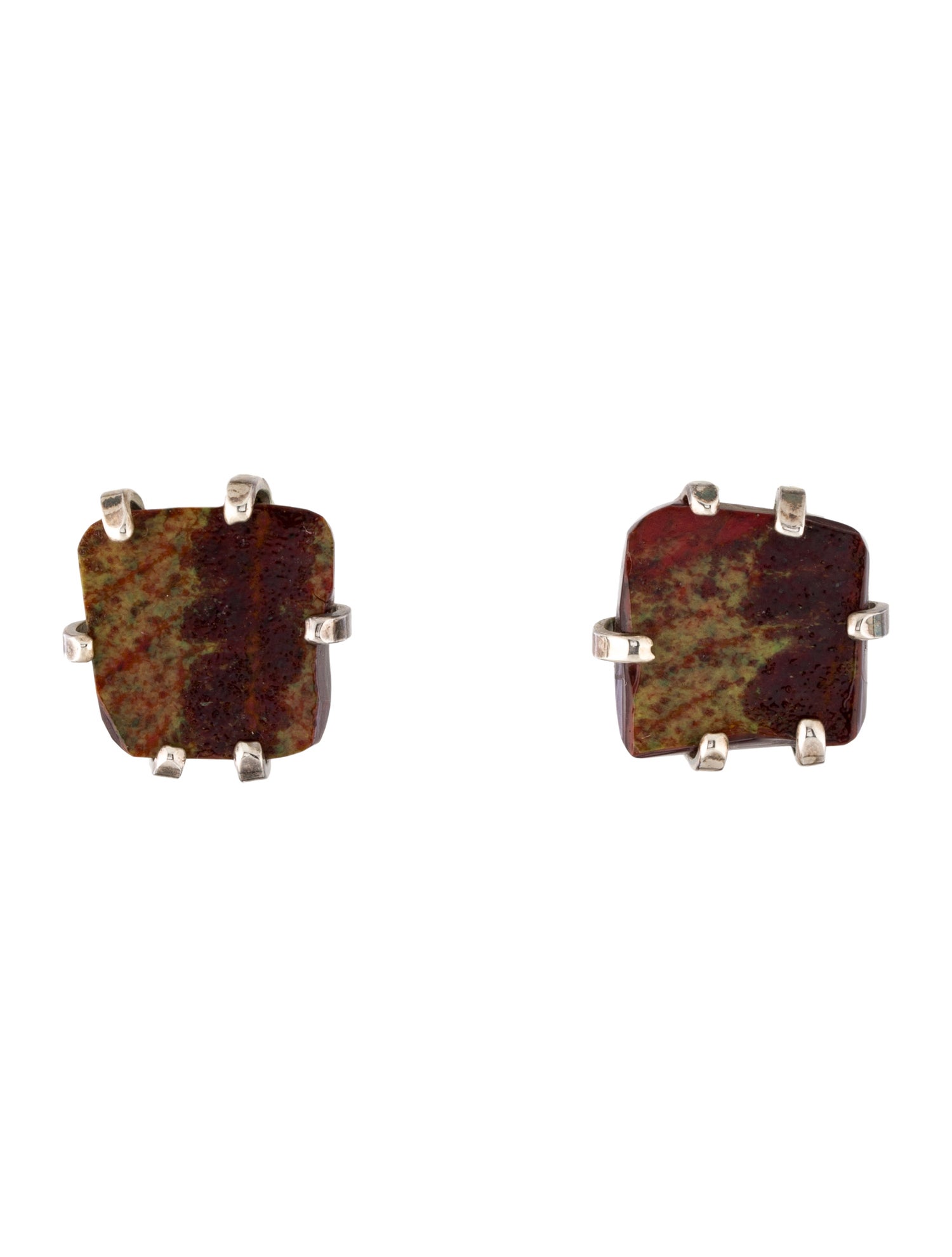Mariquita Masterson Glass Clip-On Earrings