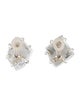 Mariquita Masterson Glass Clip-On Earrings