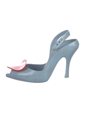 Melissa x Vivienne Westwood Rubber Slingback Pumps
