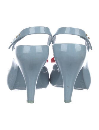 Melissa x Vivienne Westwood Rubber Slingback Pumps