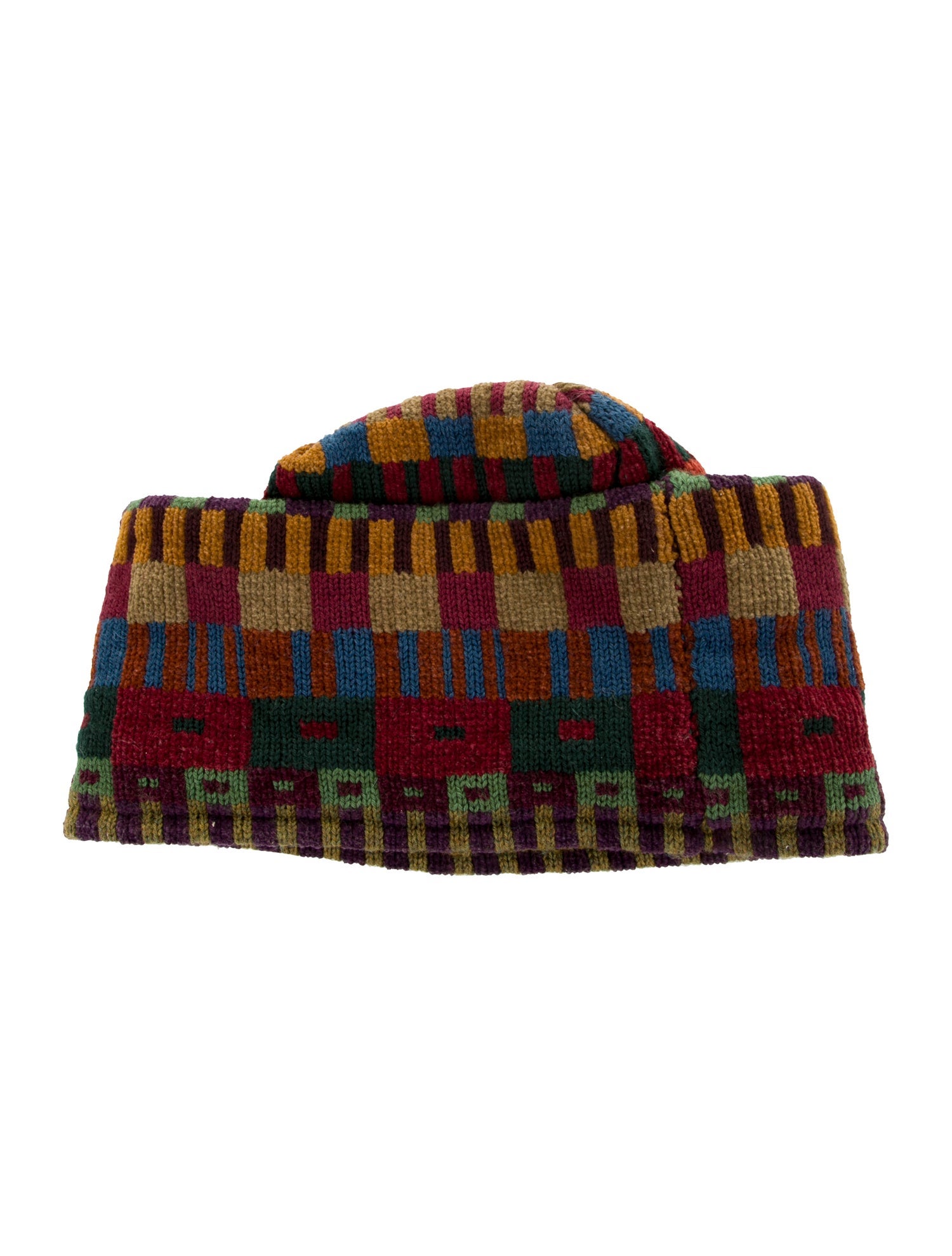 Maggie White Wool knit beanie - Green Hats, Accessories  display picture 3