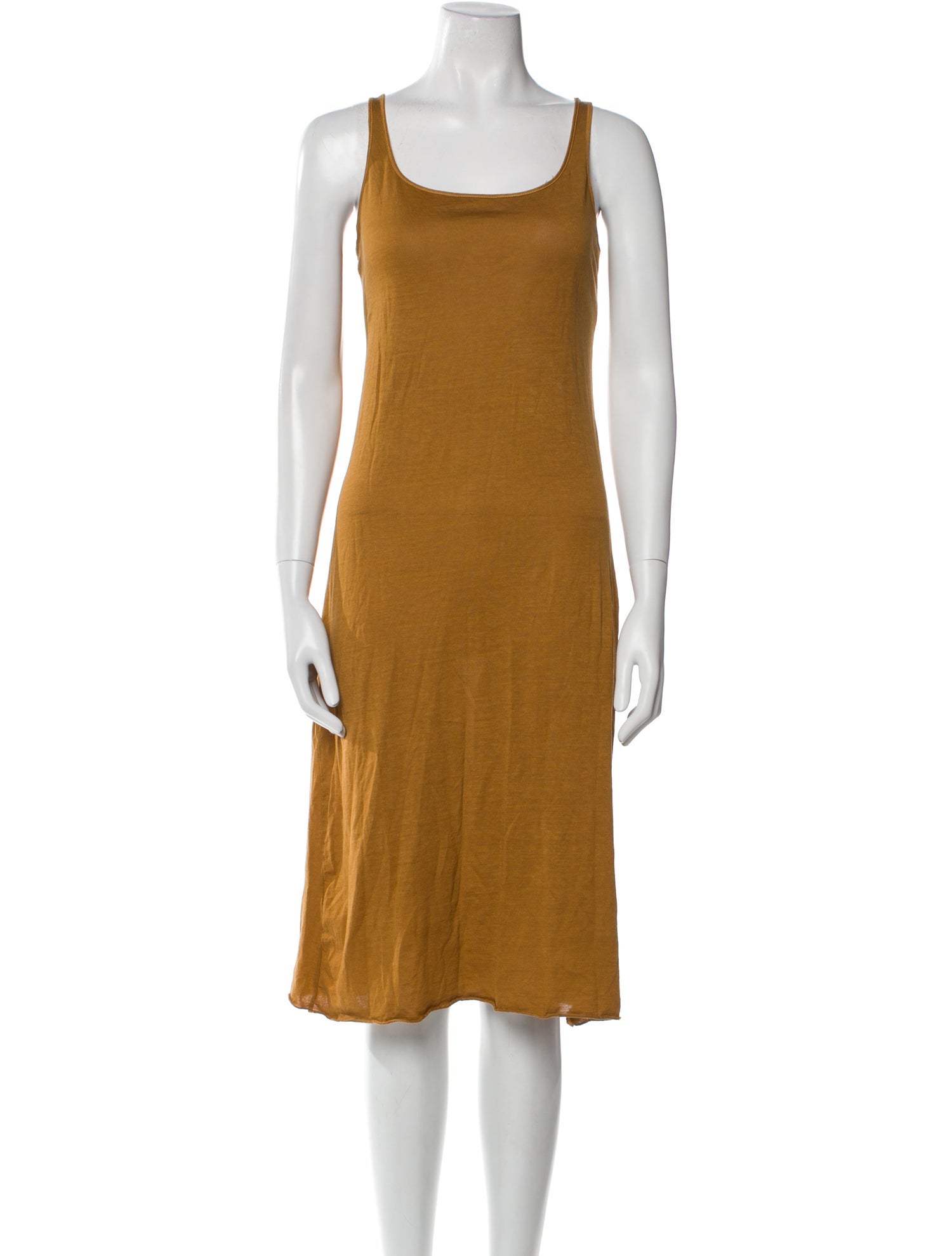 MJ Watson Scoop Neck Midi Length Dress