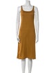 MJ Watson Scoop Neck Midi Length Dress