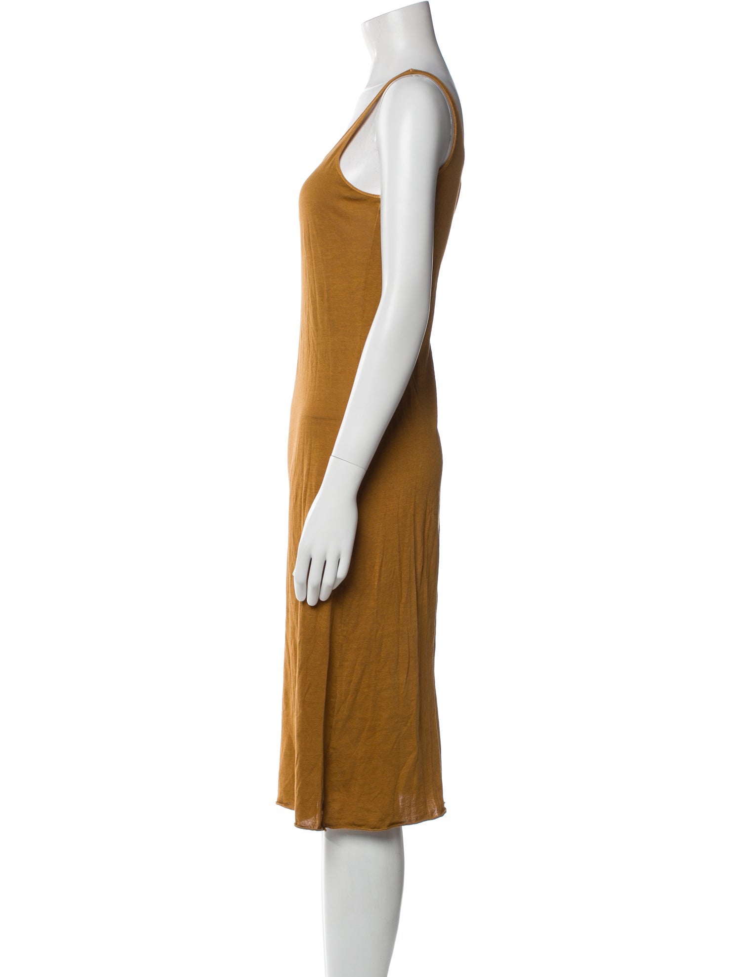 MJ Watson Scoop Neck Midi Length Dress