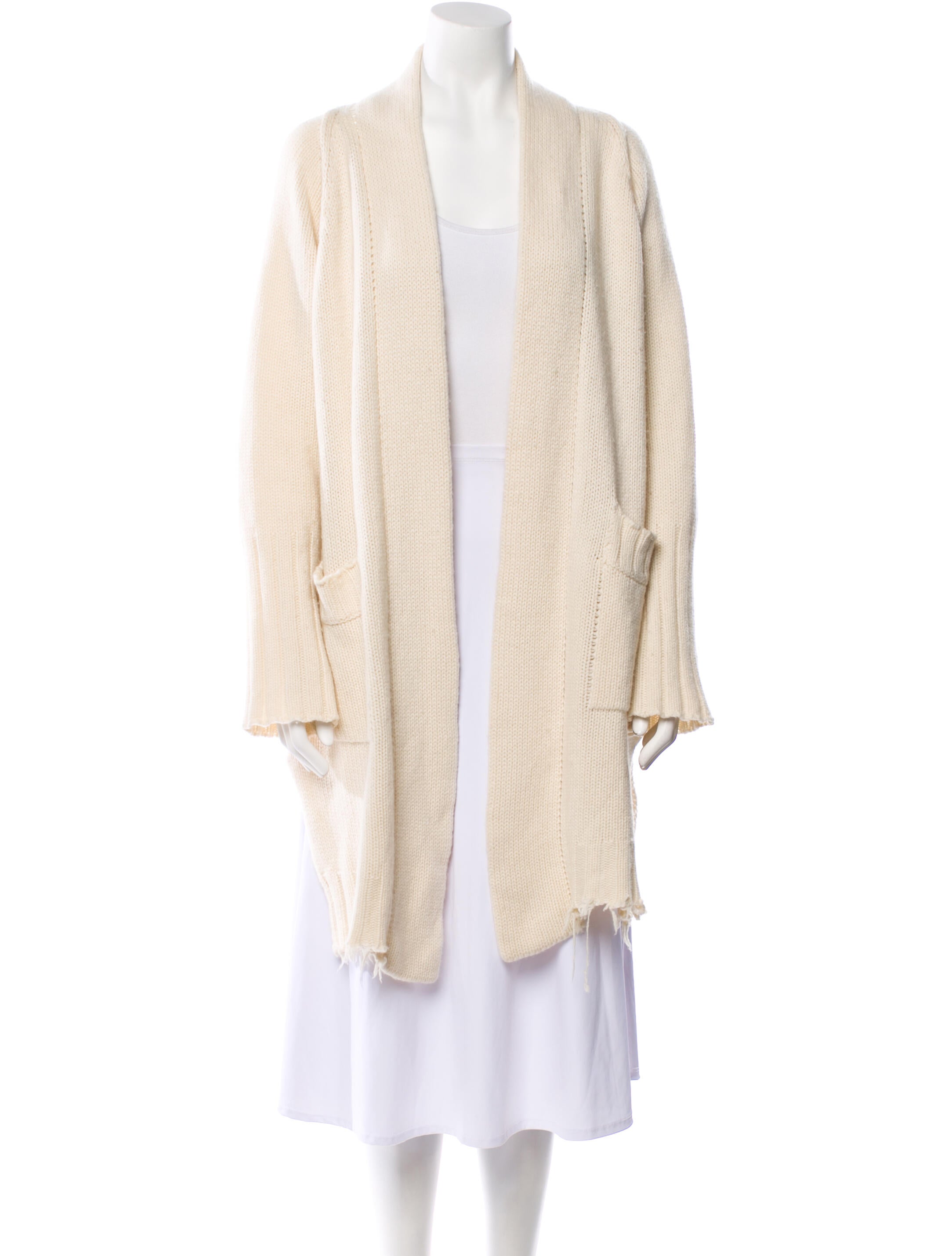 MJ Watson Cashmere Open Front Sweater