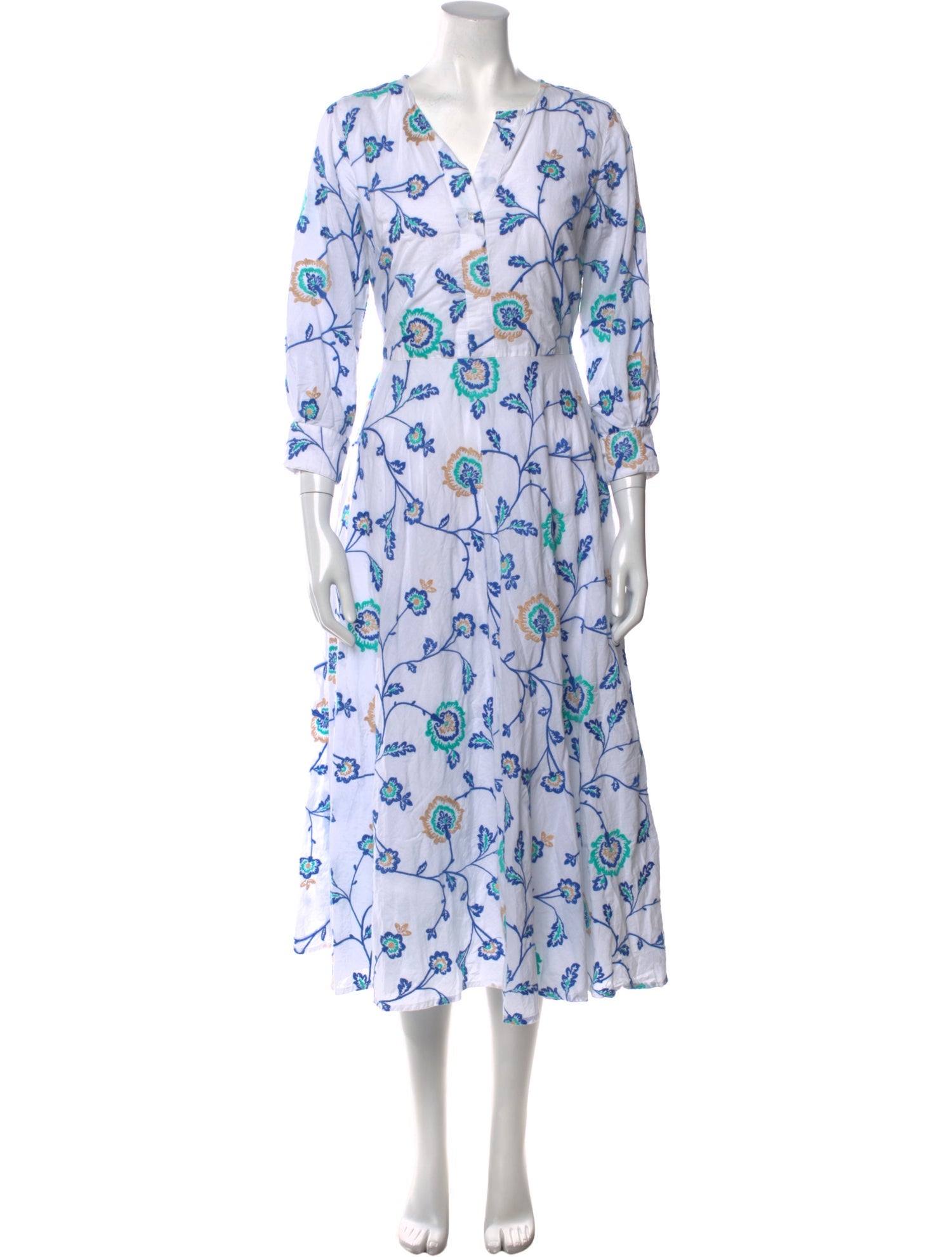 Nimo with Love Floral Print Long Dress