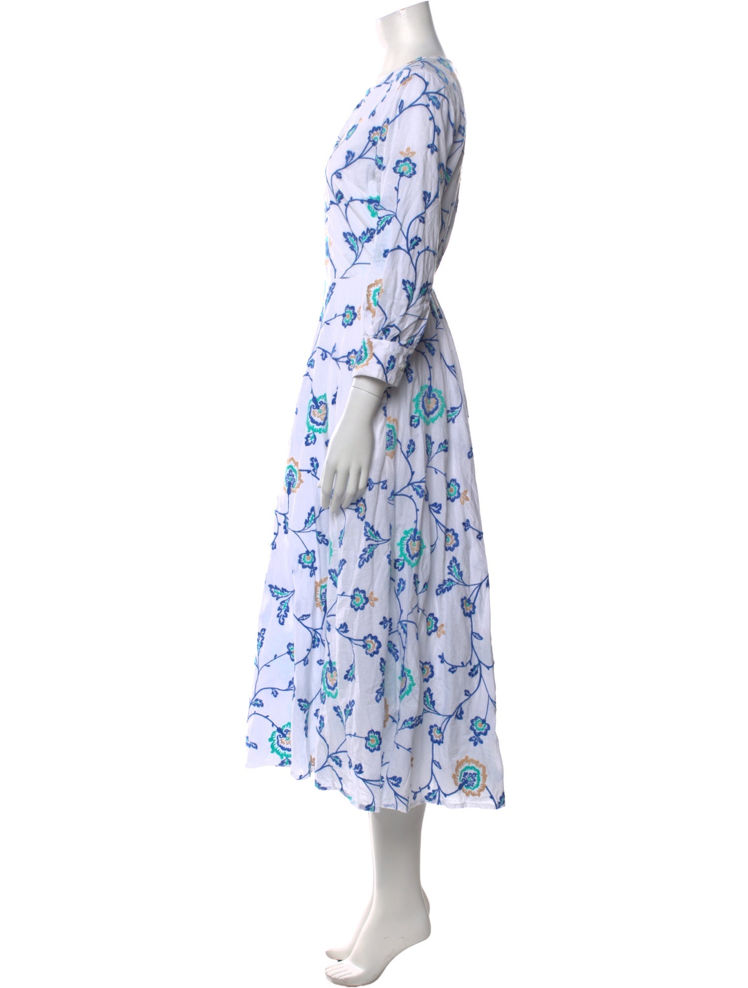 Nimo with Love Floral Print Long Dress