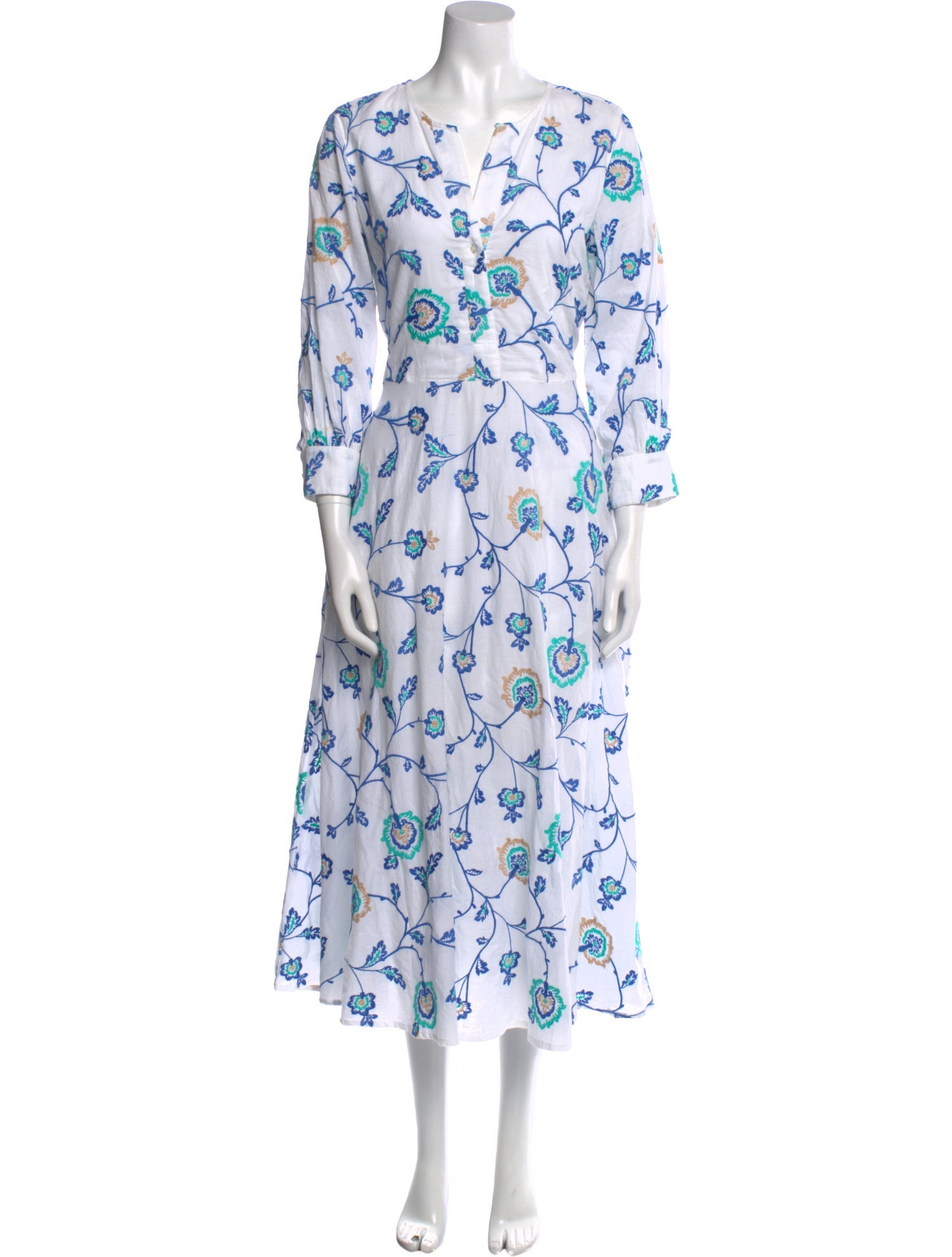 Nimo with Love Floral Print Long Dress
