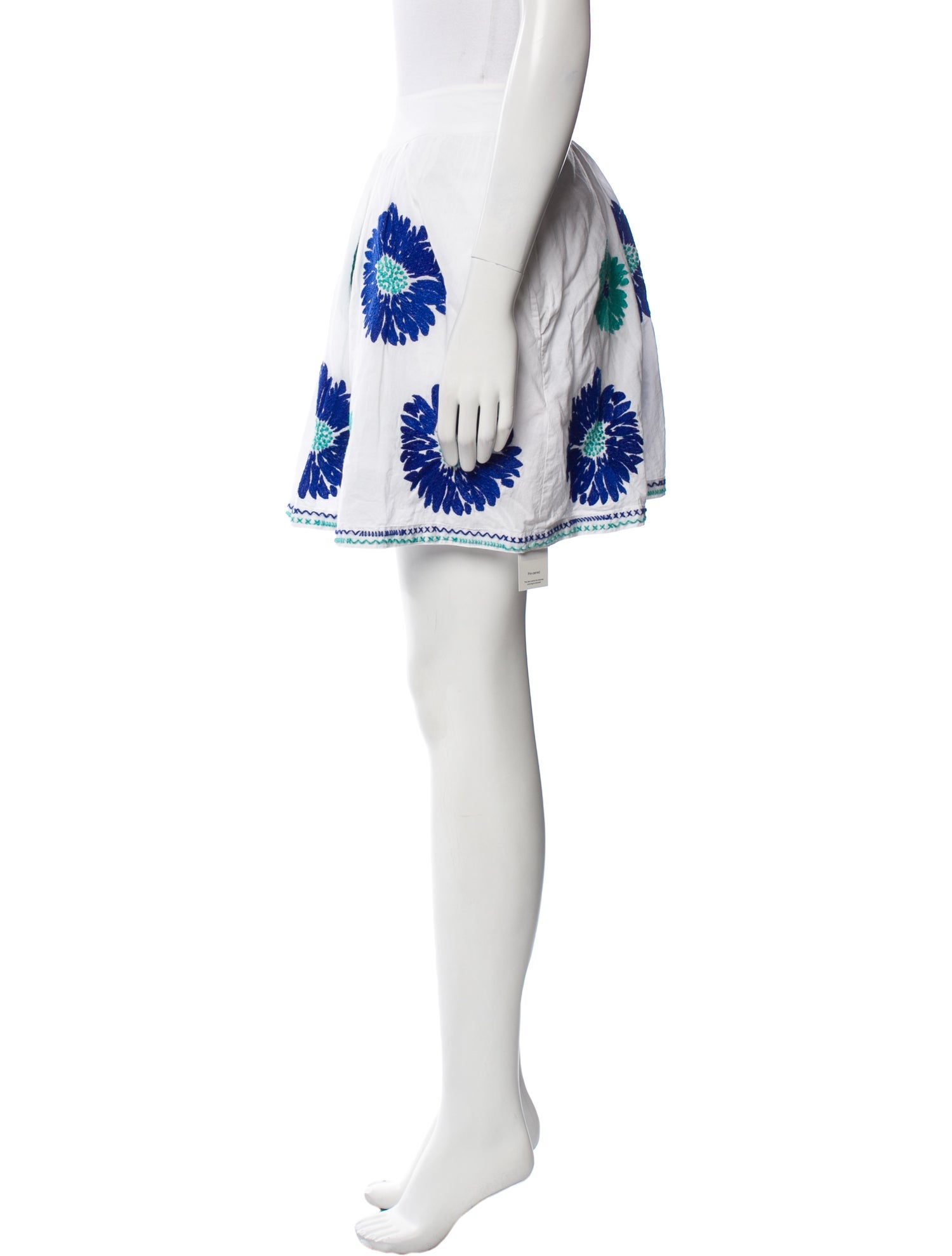 Nimo with Love Floral Print Mini Skirt