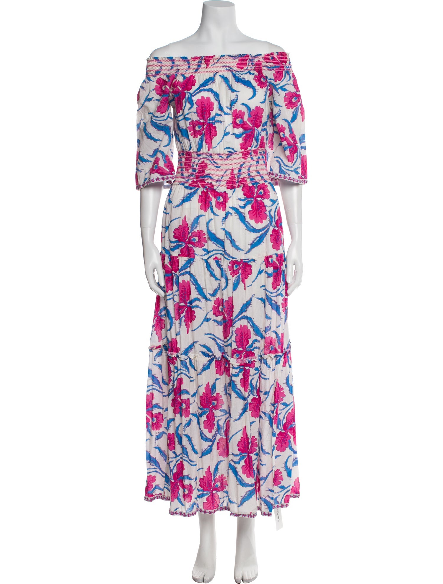 Nimo with Love Floral Print Long Dress