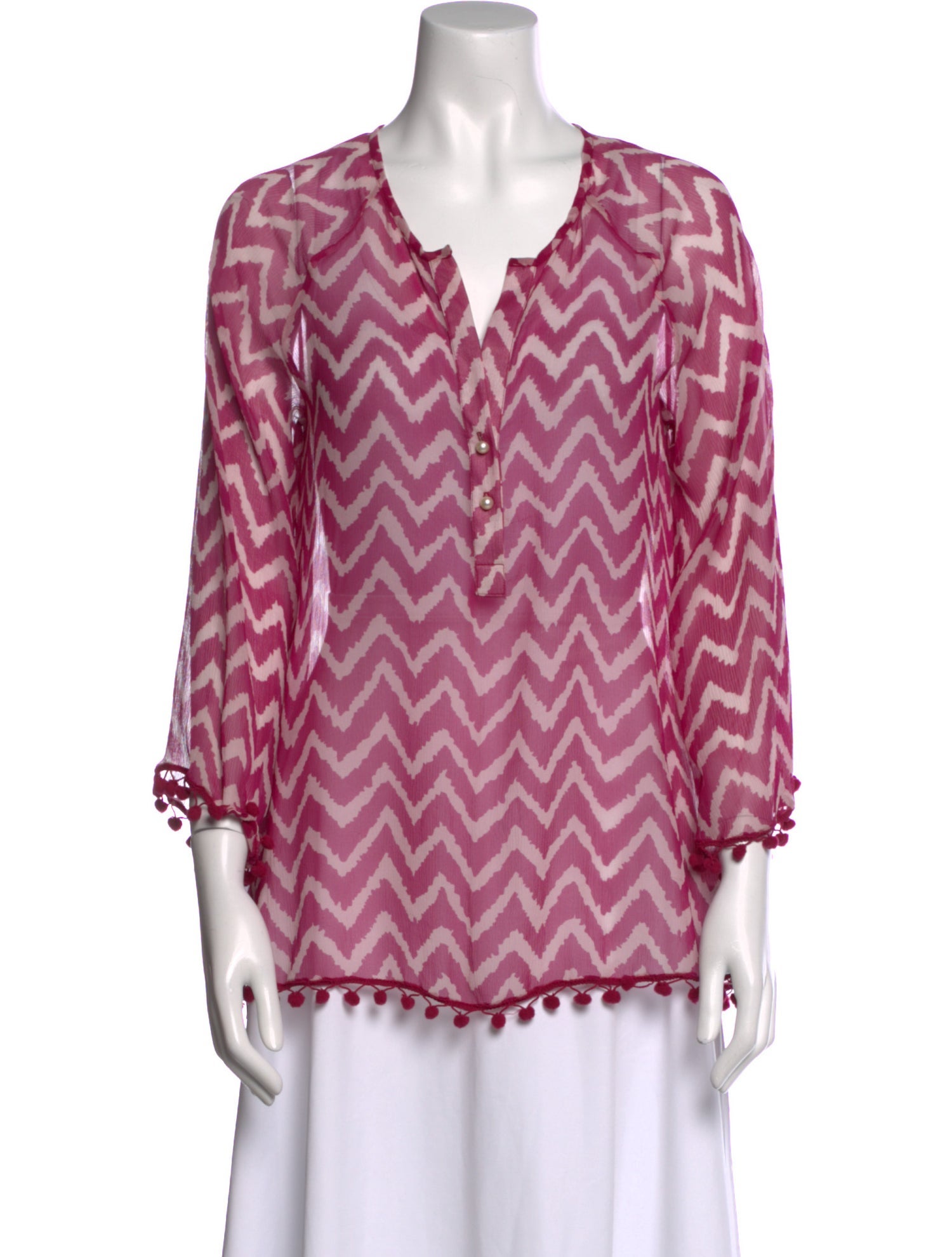 Nimo with Love Silk Printed Tunic