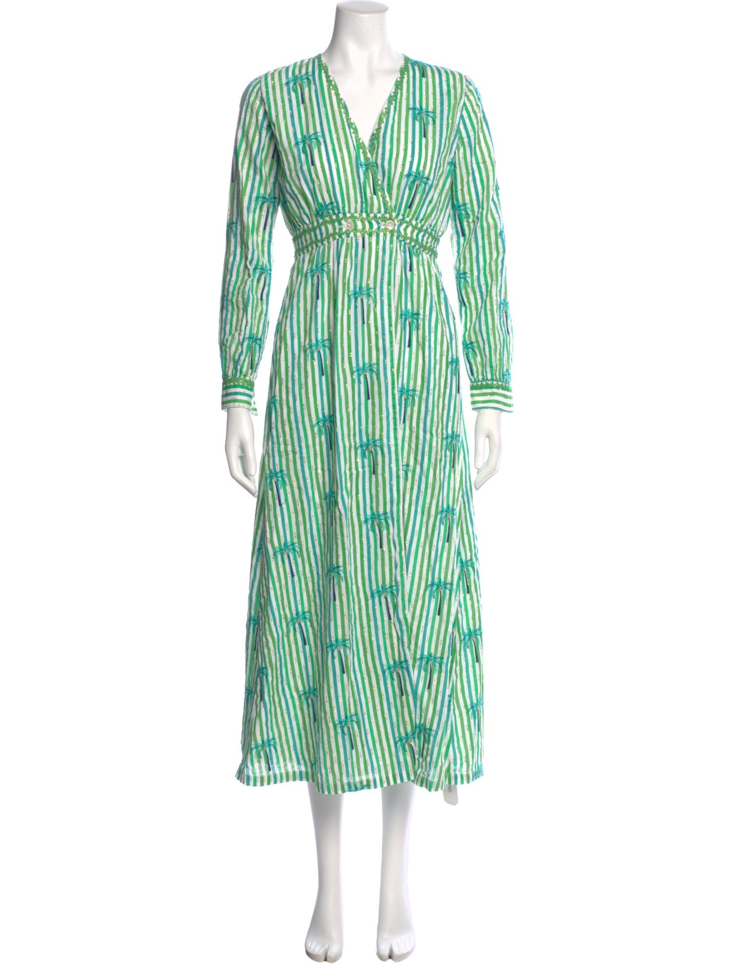 Nimo with Love Striped Long Dress