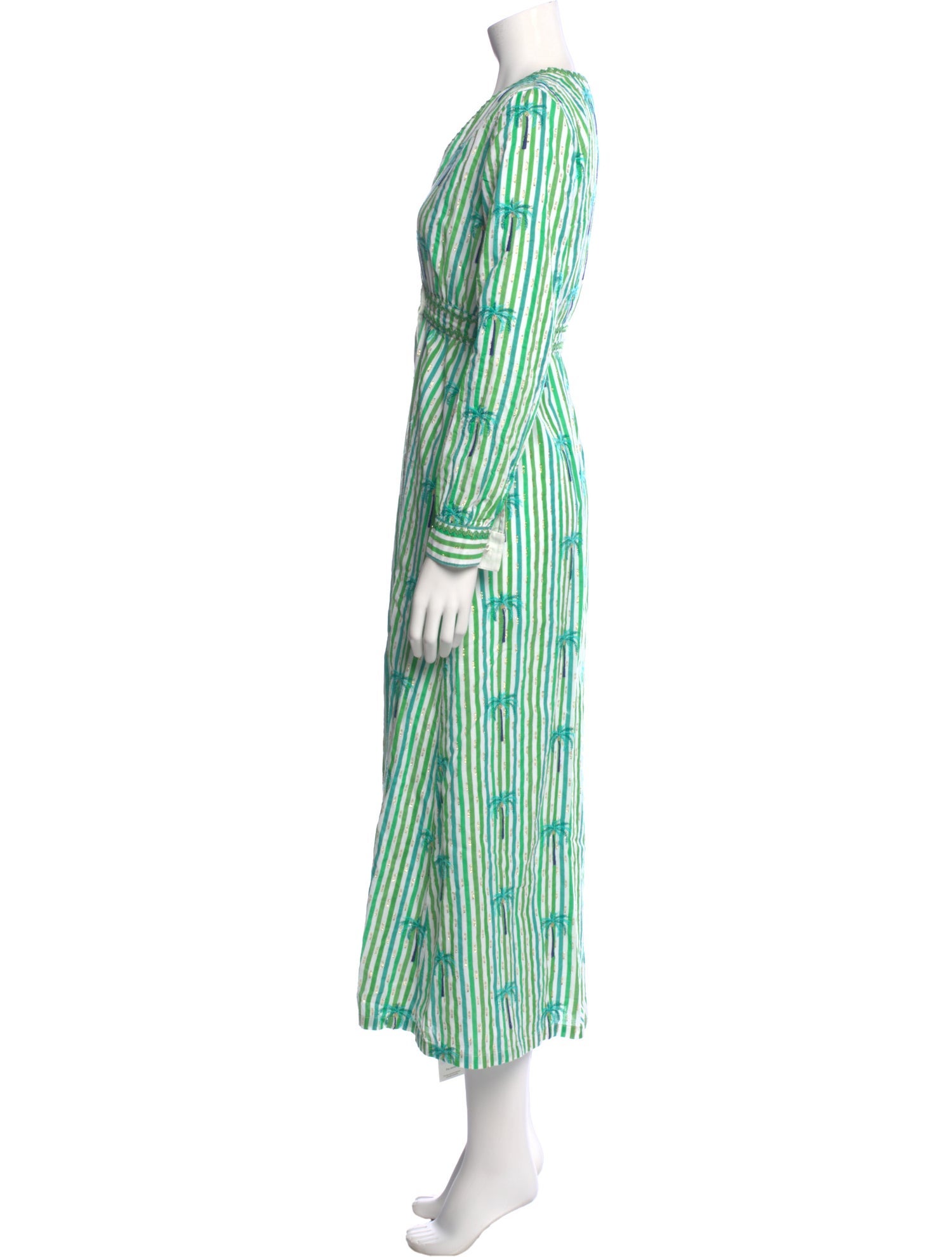 Nimo with Love Striped Long Dress