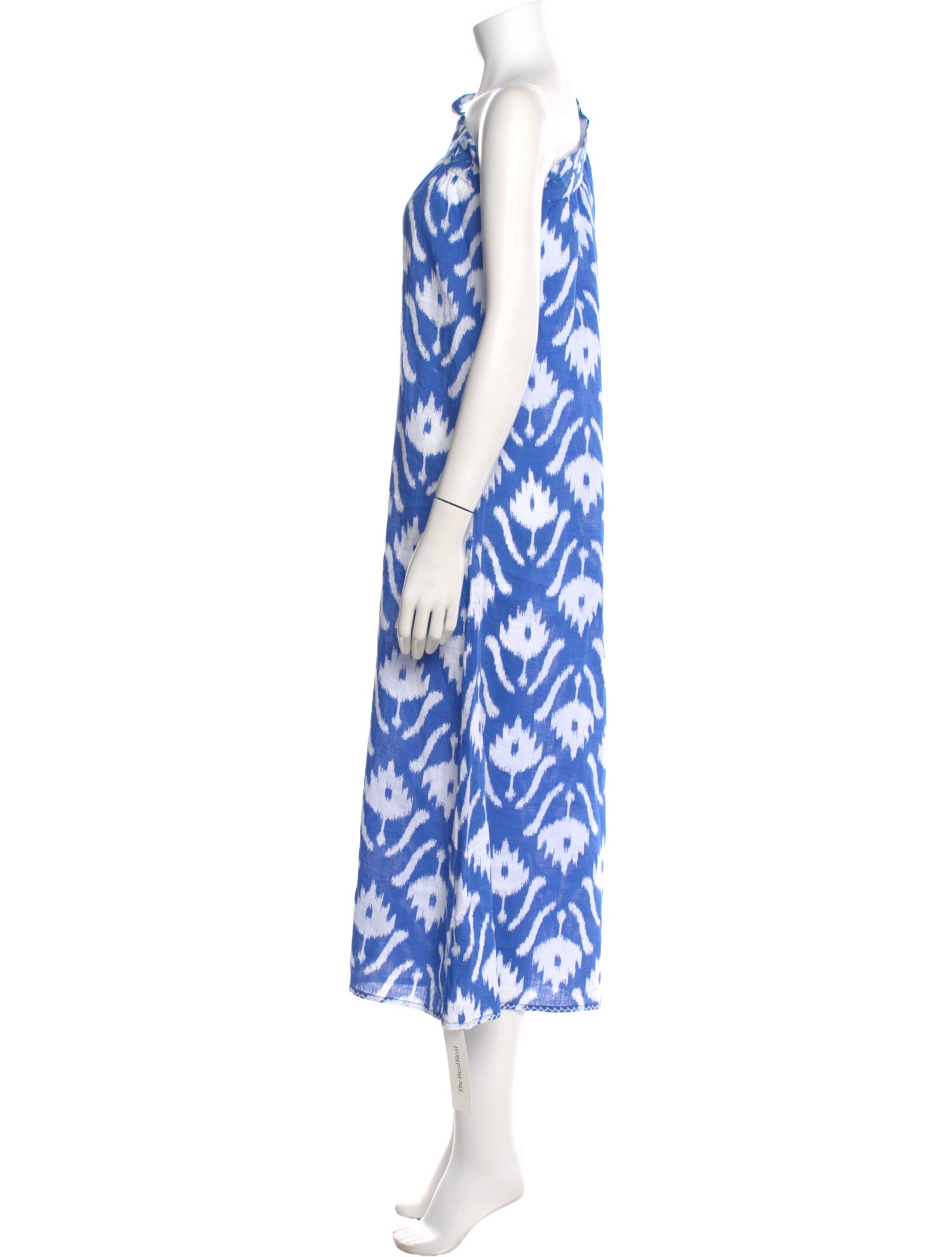 Nimo with Love Tie-Dye Print Midi Length Dress