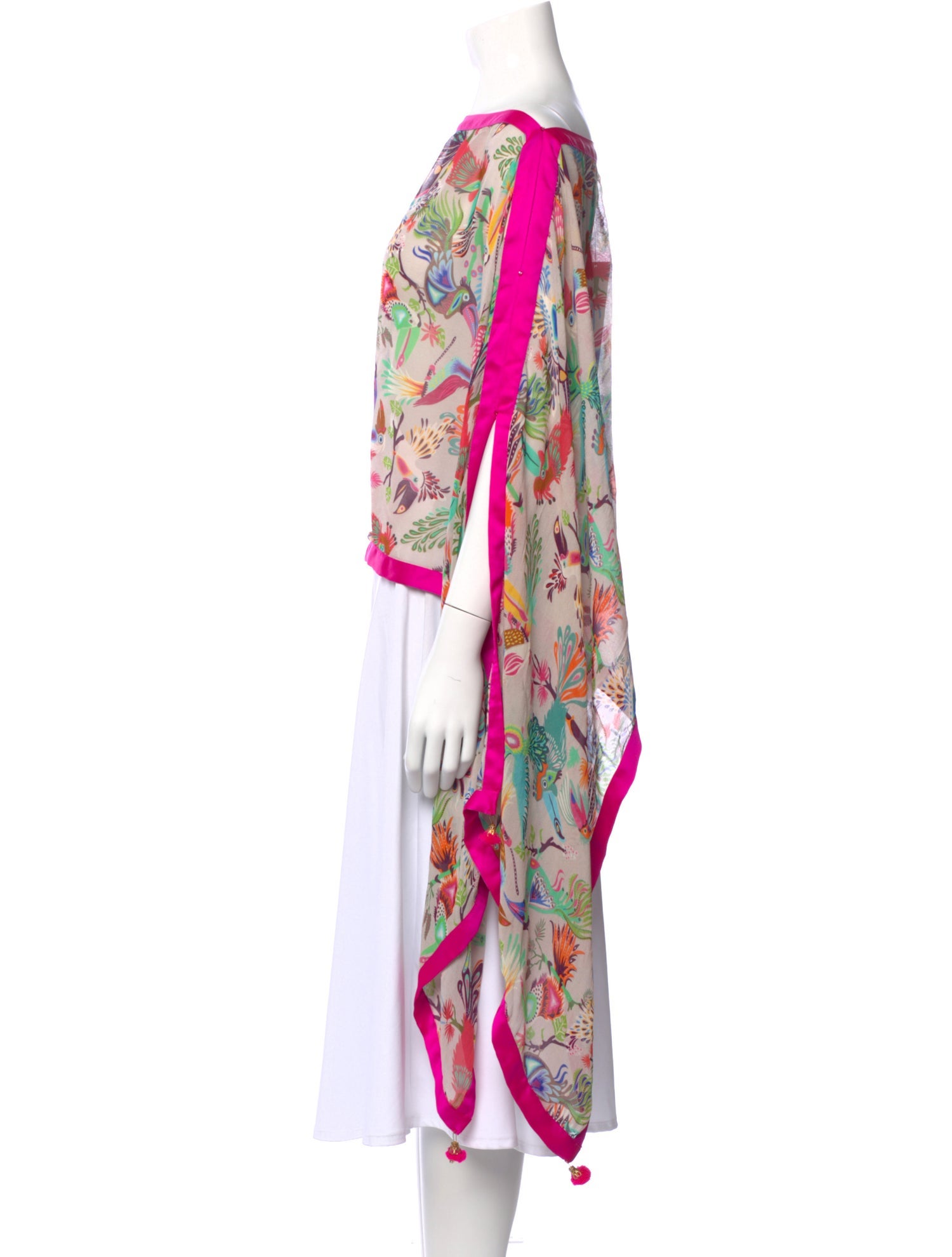 Nimo with Love Floral Print Bateau Neckline Top