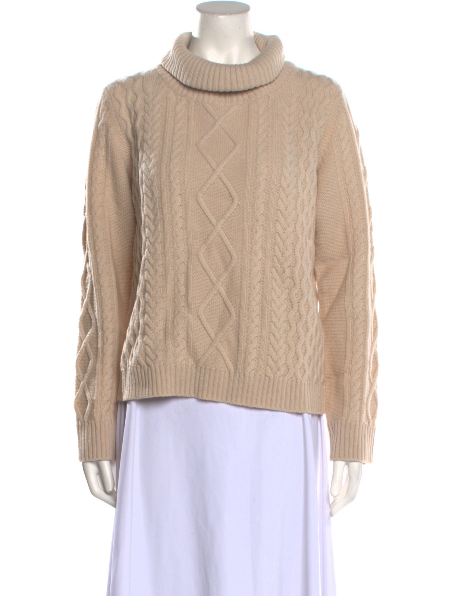 Max Mara Weekend Virgin Wool Turtleneck Sweater