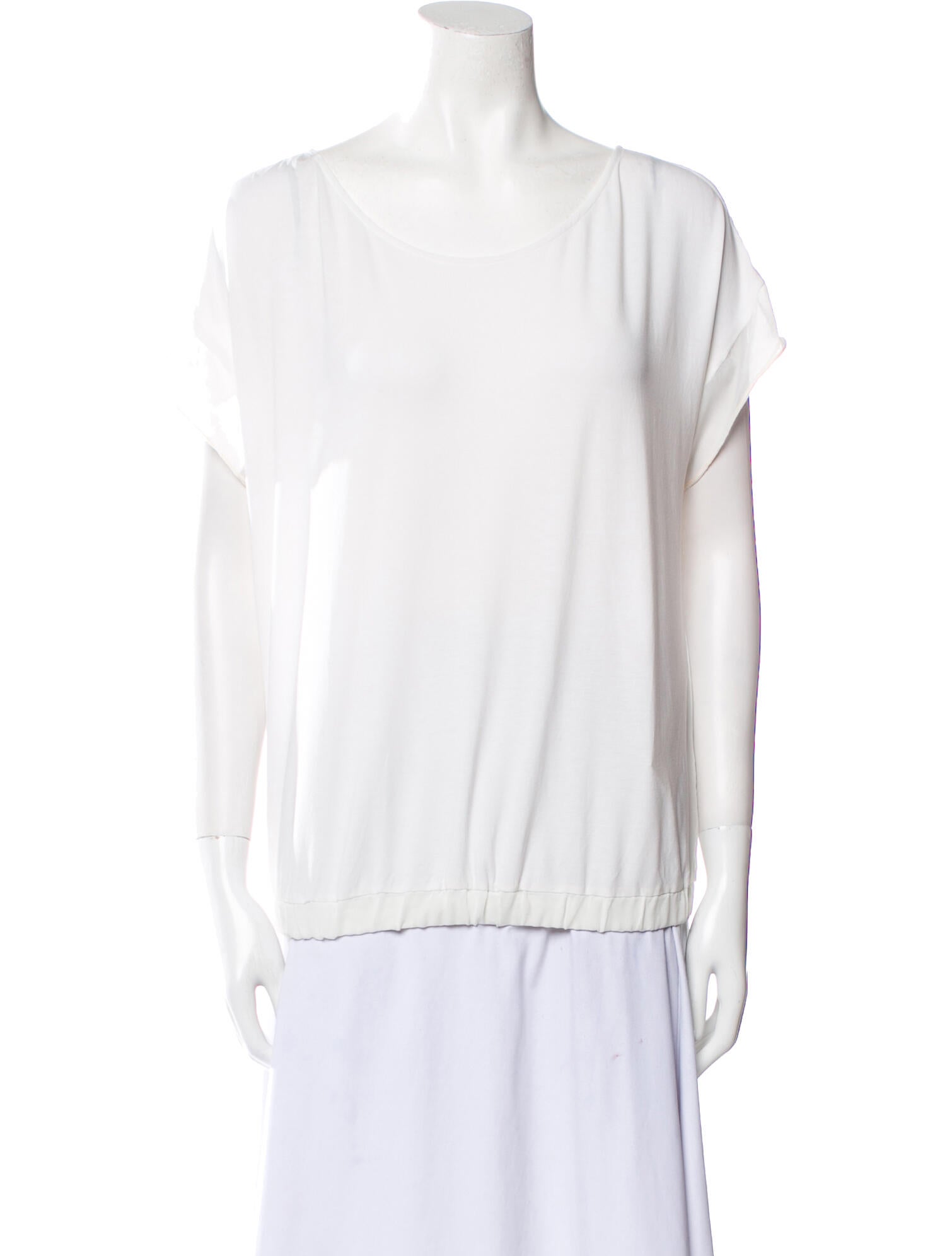 Max Mara Weekend Scoop Neck Short Sleeve T-Shirt