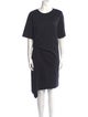 Max Mara Weekend Crew Neck Midi Length Dress