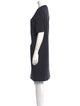 Max Mara Weekend Crew Neck Midi Length Dress