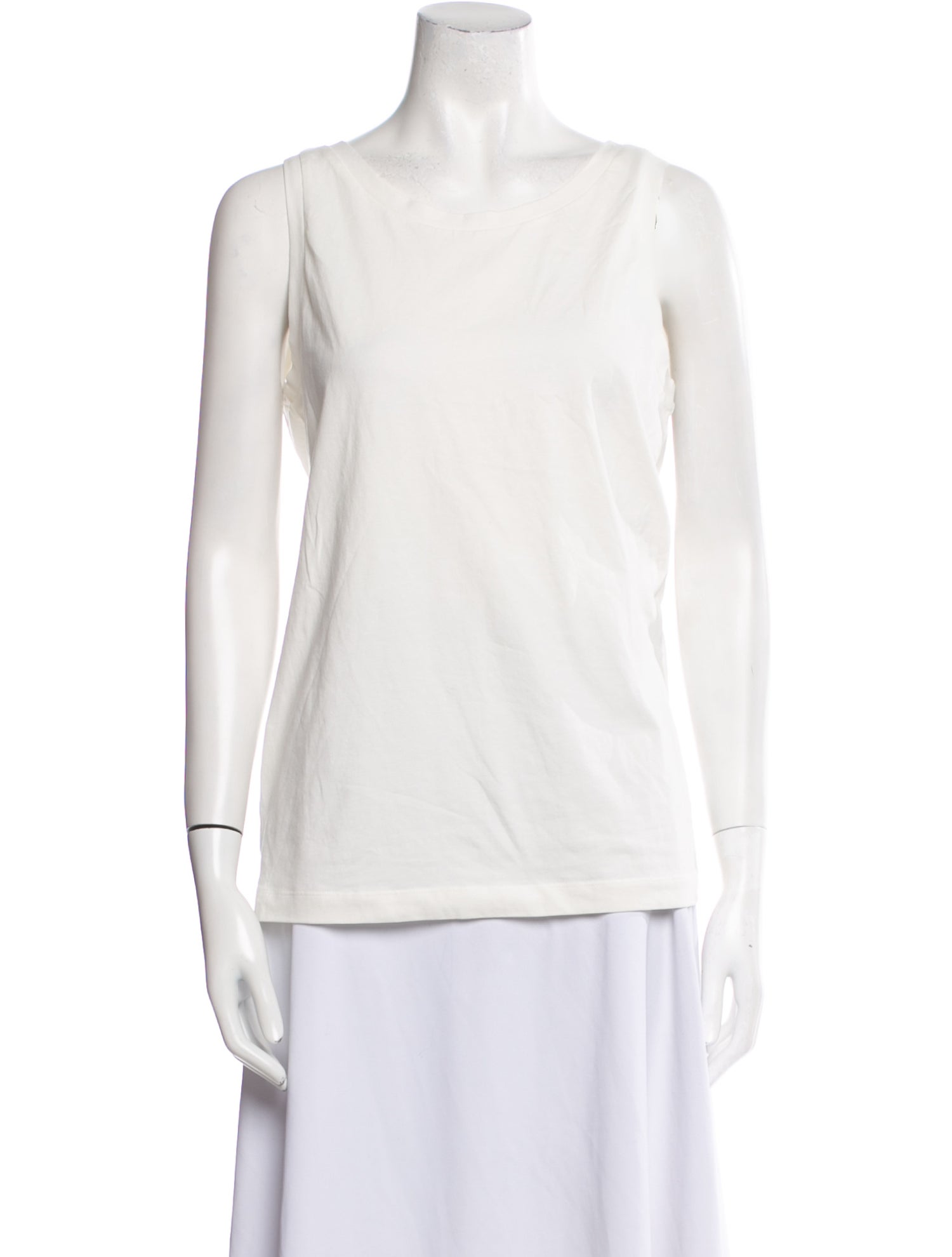 Max Mara Weekend Scoop Neck Sleeveless Top