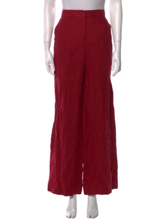 Weekend Max Mara Linen Wide Leg Pants