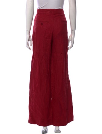 Weekend Max Mara Linen Wide Leg Pants