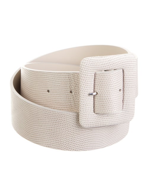 Max Mara Weekend Embossed Leather Belt