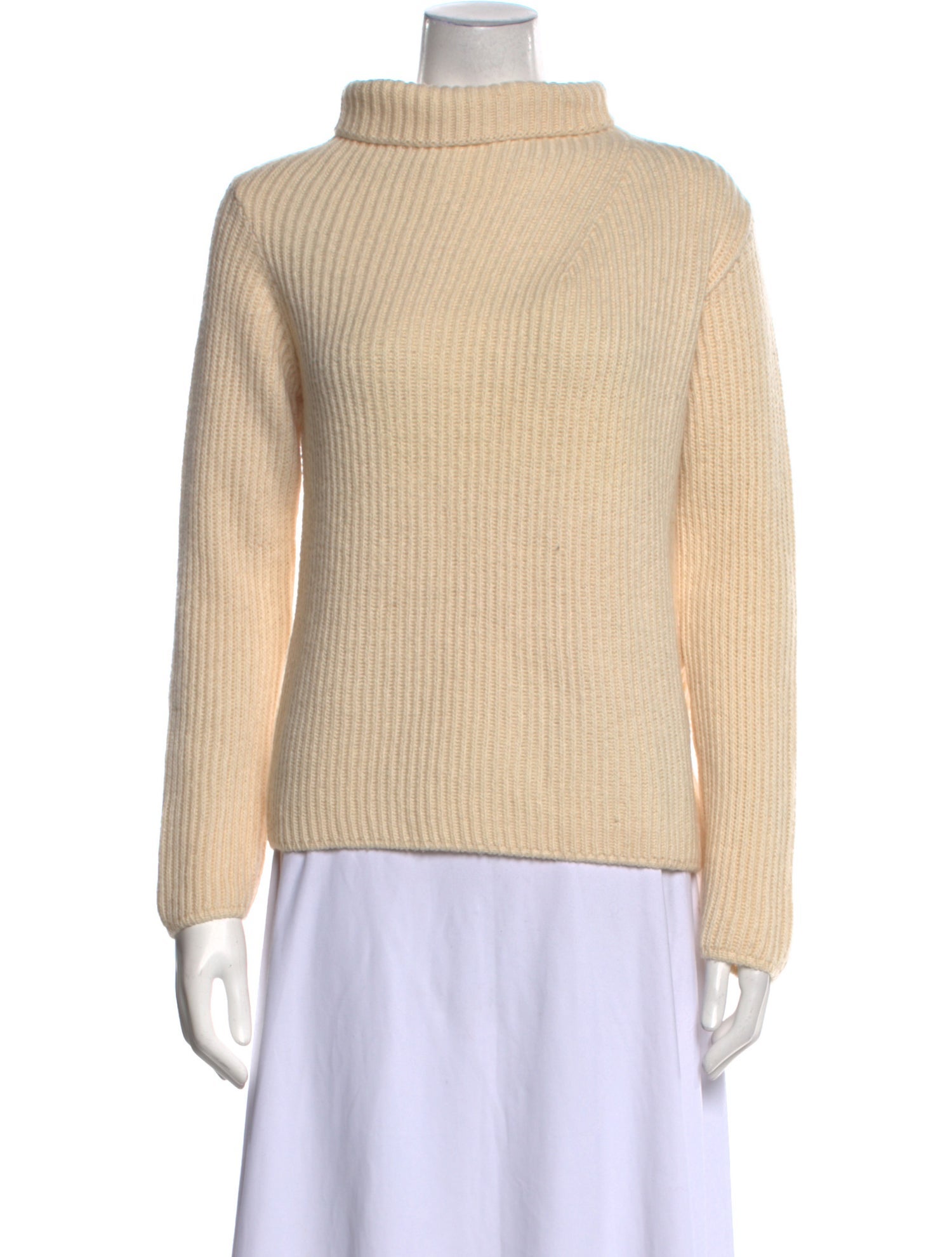 Max Mara Weekend Virgin Wool Turtleneck Sweater