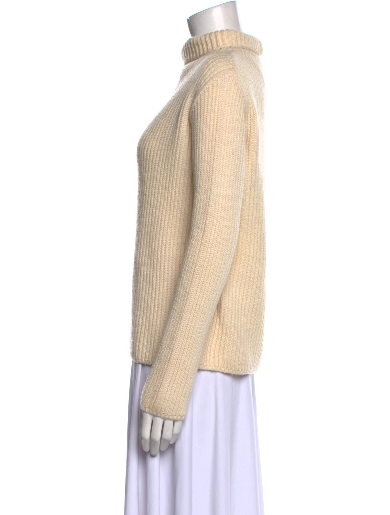 Max Mara Weekend Virgin Wool Turtleneck Sweater