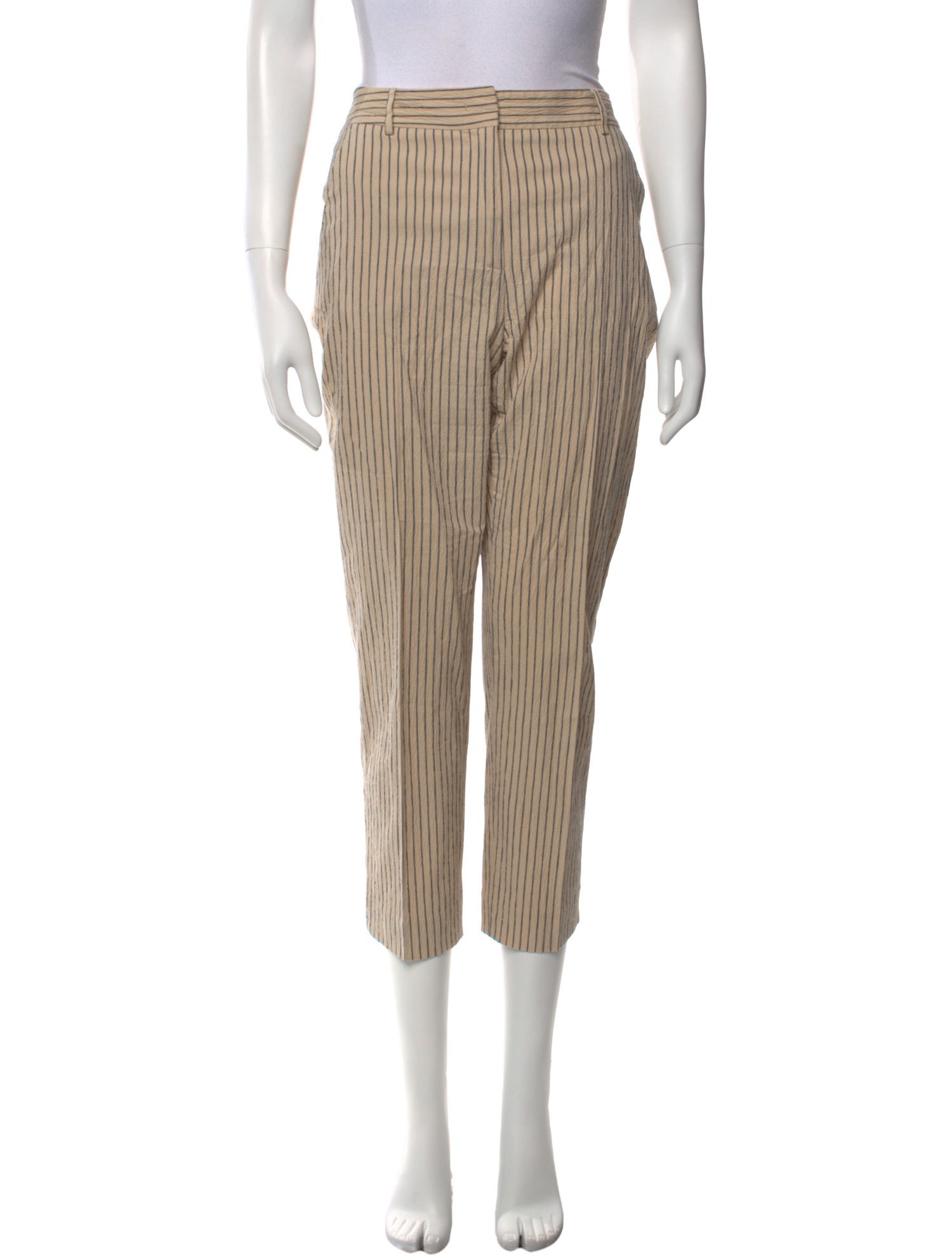 Max Mara Weekend Striped Straight Leg Pants