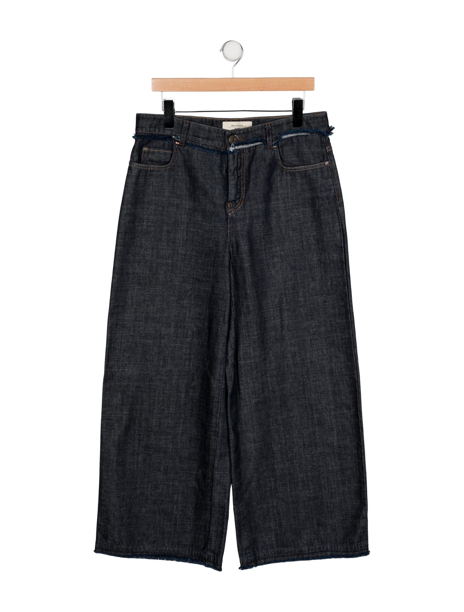 Max Mara Weekend High-Rise Wide Leg Jeans