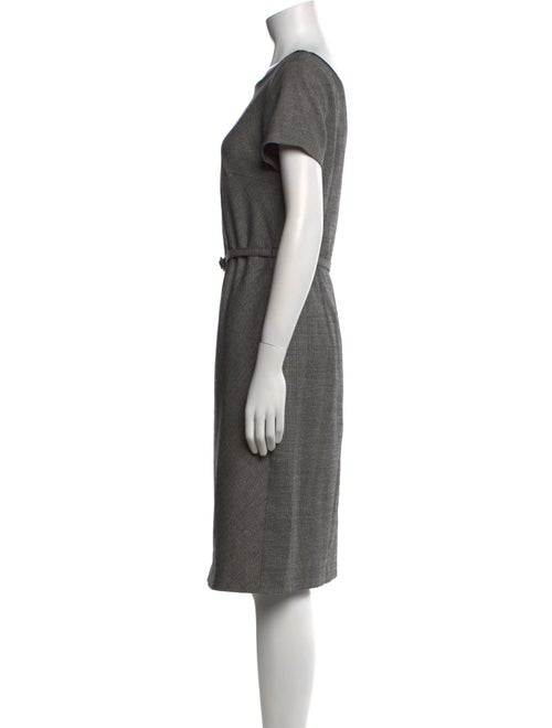 Max Mara Weekend Virgin Wool Midi Length Dress