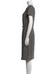 Max Mara Weekend Virgin Wool Midi Length Dress