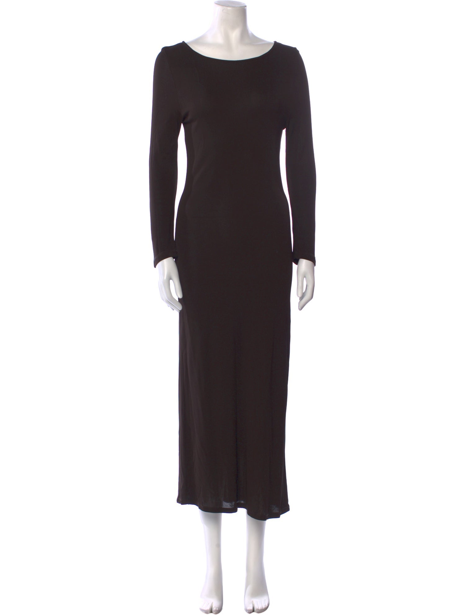 Max Mara Weekend Bateau Neckline Long Dress