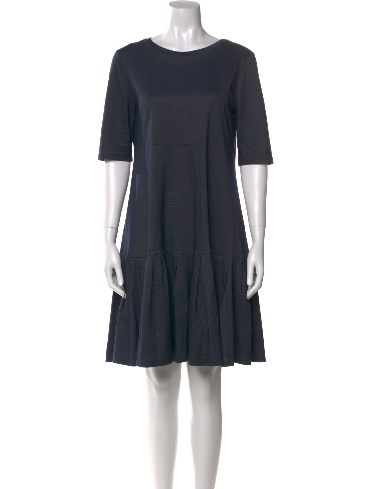 Max Mara Weekend Bateau Neckline Knee-Length Dress