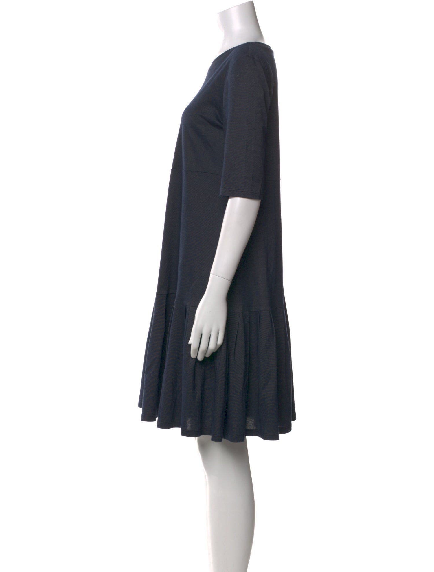 Max Mara Weekend Bateau Neckline Knee-Length Dress
