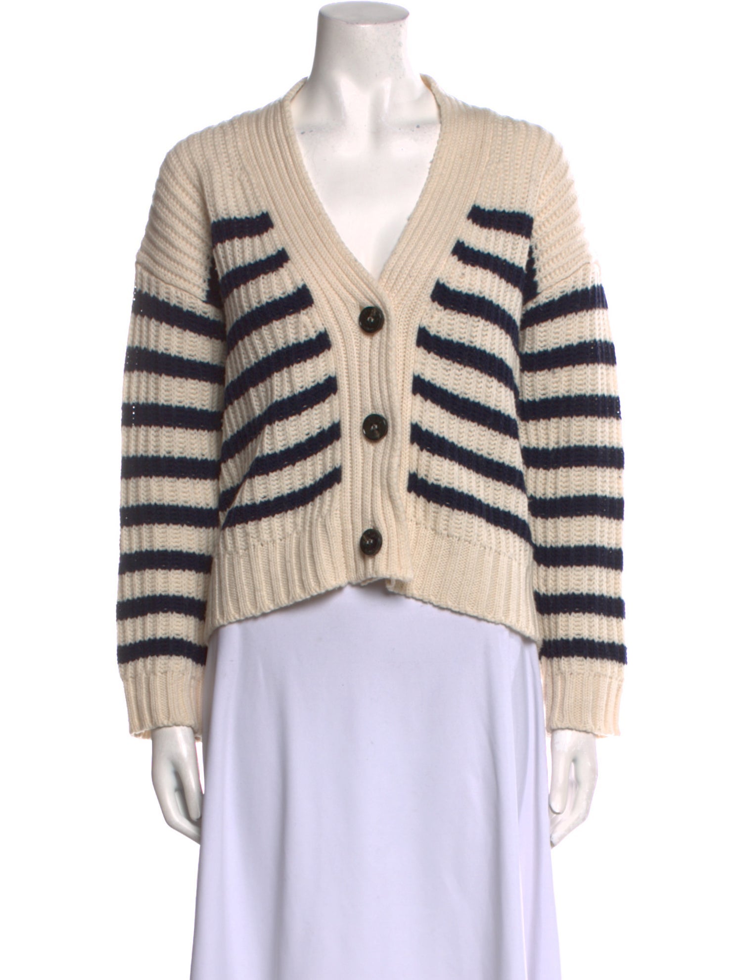 Max Mara Weekend Wool Striped Sweater