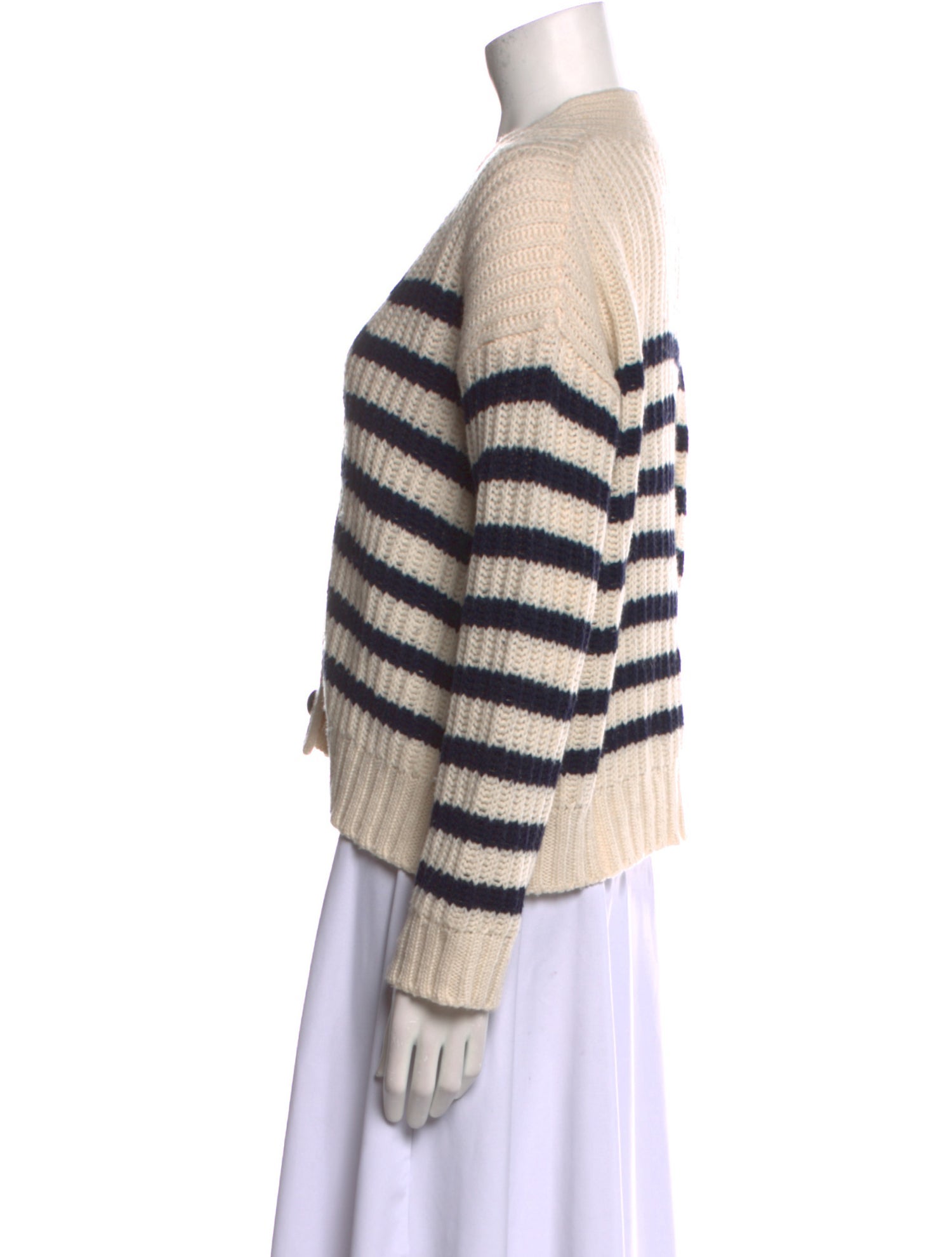 Max Mara Weekend Wool Striped Sweater