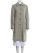 Max Mara Weekend Virgin Wool Tweed Pattern Coat